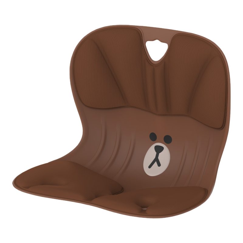 LINE FRIENDS MEETS Curble座墊BROWN限定版 - Image 2